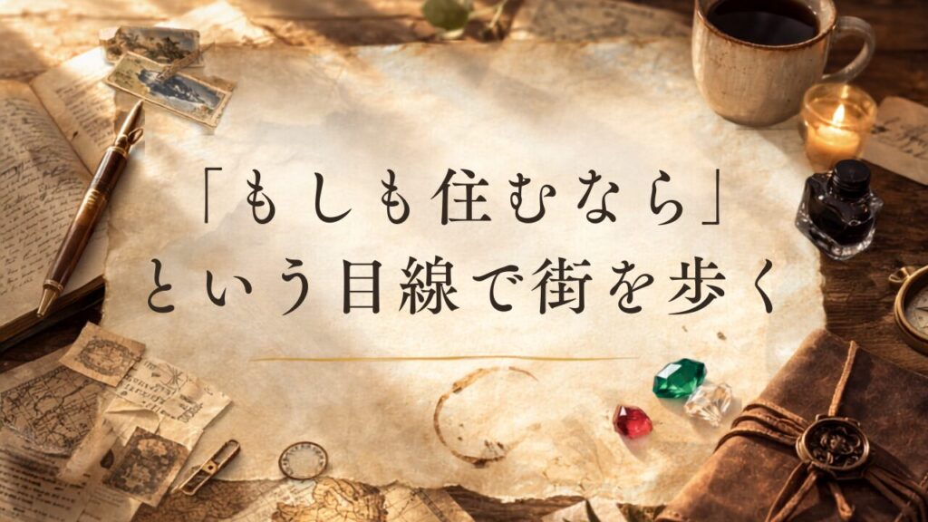 「もしも住むなら」という目線で街を歩くバケットリスト・ウィッシュリストの画像