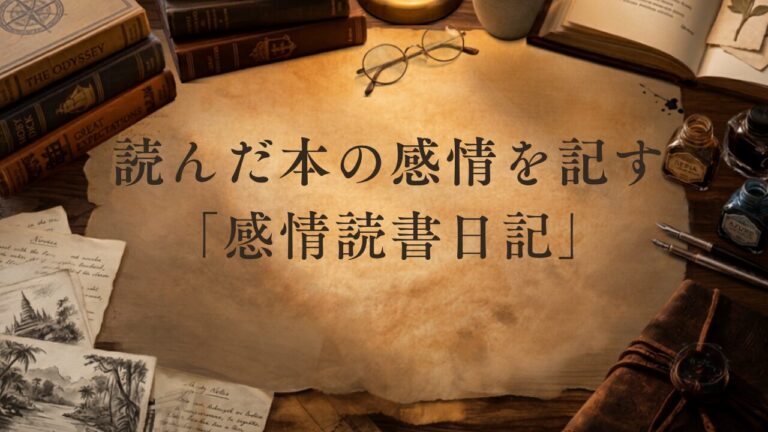 読んだ本の感情だけを記録する「感情読書日記」のすすめのバケットリスト・ウィッシュリストの画像